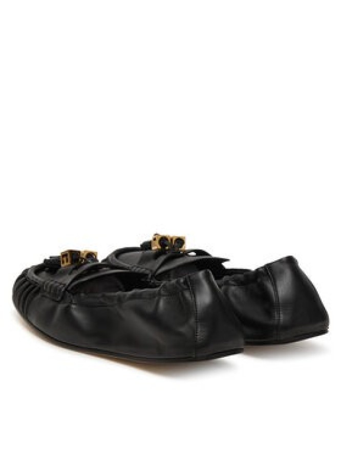 Elisabetta Franchi Mokasyny SA-26M-62E2-V620 Czarny