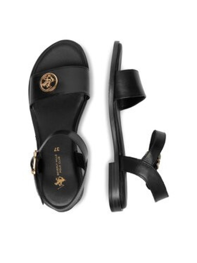 Beverly Hills Polo Club Sandały EO-WI16-BAGA-02 Czarny