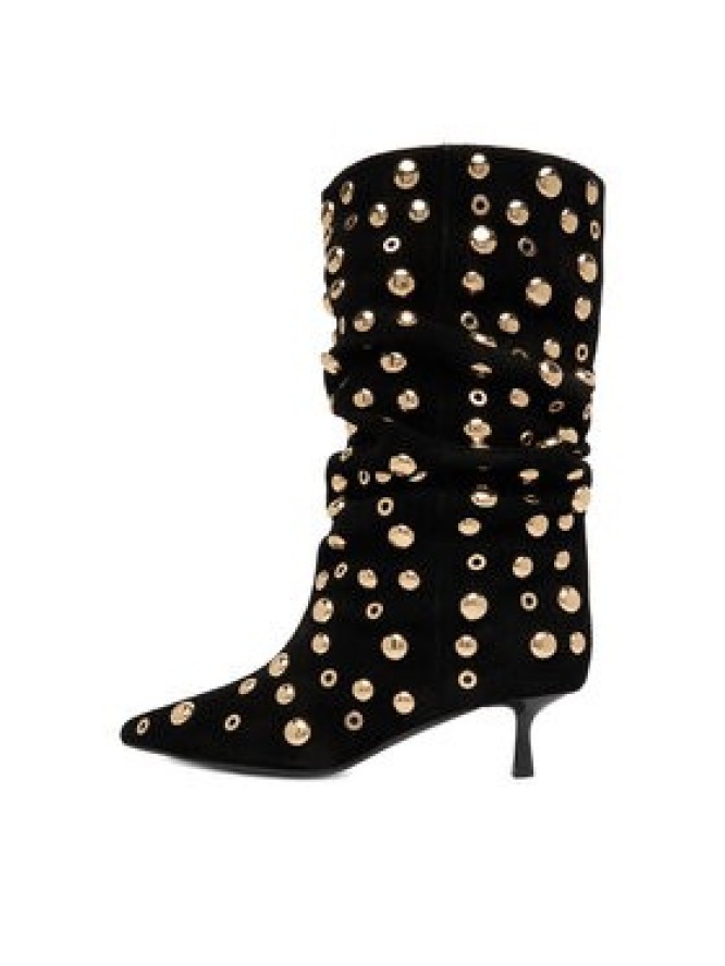 Eva Minge Botki EO-TESS-2117-05 Czarny