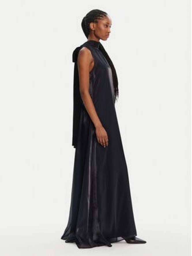 STAUD Sukienka wieczorowa Albee R24F2152DG Granatowy Regular Fit