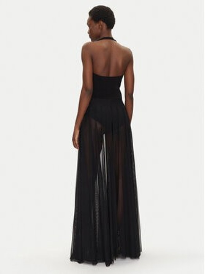 NORMA KAMALI Sukienka wieczorowa KK4243PMG50001 Czarny Slim Fit