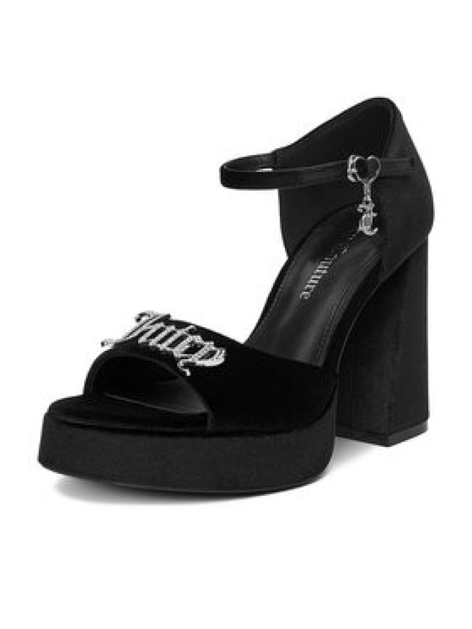 Juicy Couture Sandały EO-WSS21645-01 Czarny