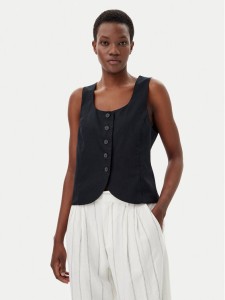 Gap Kamizelka 714973-00 Czarny Slim Fit