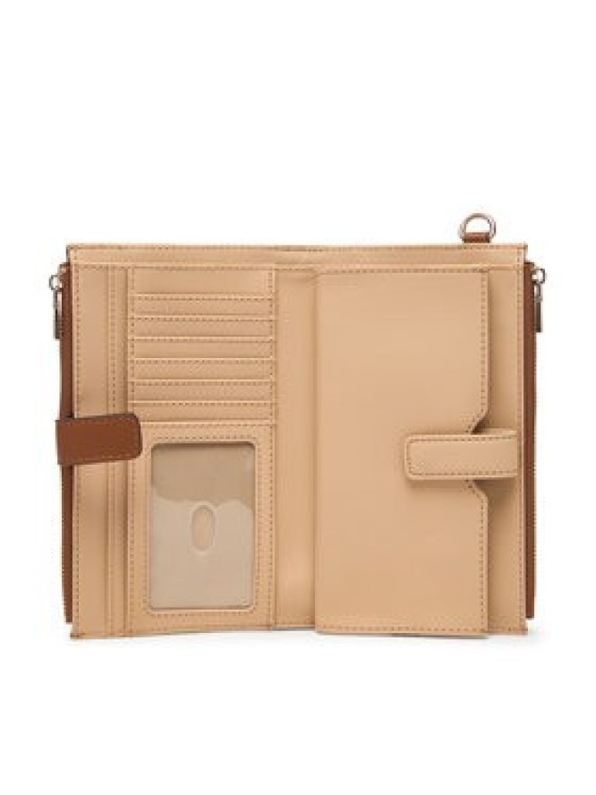 Guess Portfel Melinda Logo Slg SWJP99 02157 Brązowy