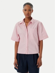 Tommy Hilfiger Koszula WW0WW48899 Różowy jasny Relaxed Fit