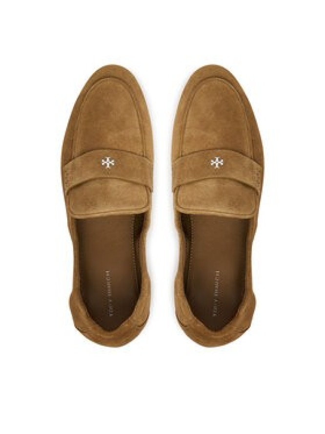 Tory Burch Lordsy Baller Loafe 179145 Brązowy