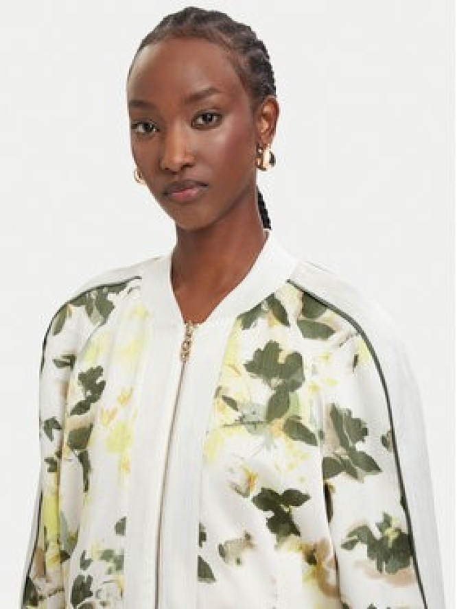 Liu Jo Sport Kurtka bomber TA6256 T358A Kremowy Regular Fit