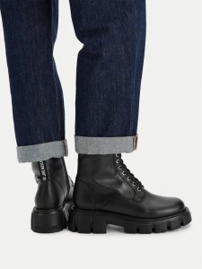 LOVE MOSCHINO Trzewiki JA24085G1NIA000A41 Czarny