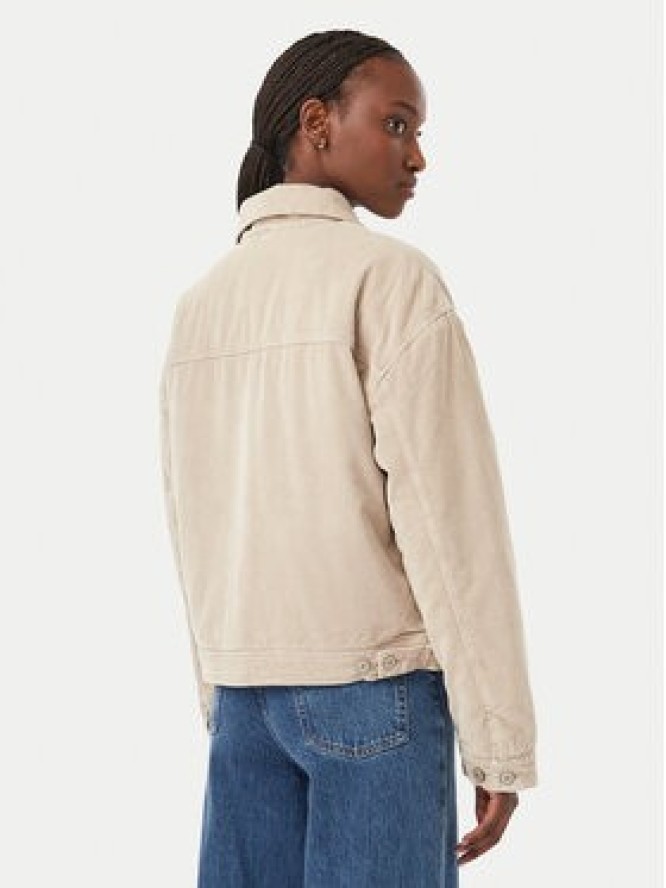 Tommy Jeans Kurtka przejściowa Trucker DW0DW23415 Szary jasny Regular Fit