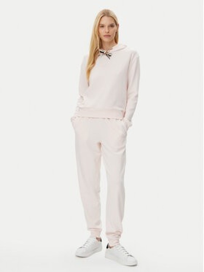 BOSS Spodnie dresowe CP Stripe 50524759 Różowy Regular Fit