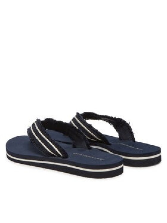 Tommy Hilfiger Japonki TH Webbing Beach Sandal FW0FW08739 Granatowy