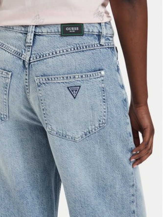 Guess Jeansy W6GA82 D0697 Niebieski jasny Relaxed Fit