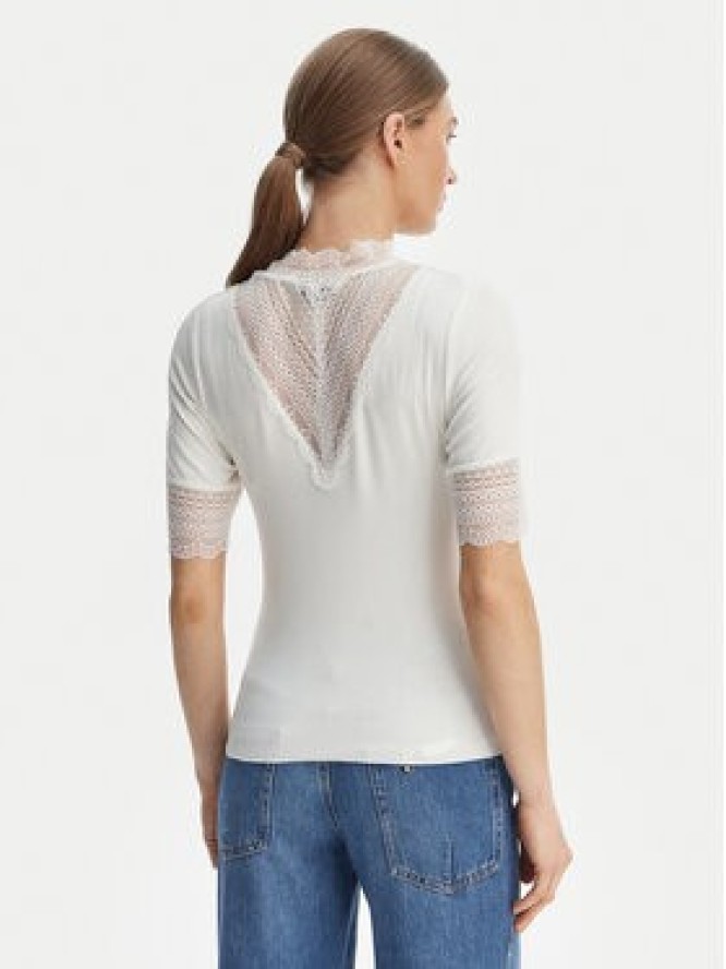 ONLY Bluzka Tilde 15335353 Biały Slim Fit