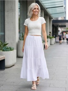 Koszulka ze wzorem all over - wielobarwny