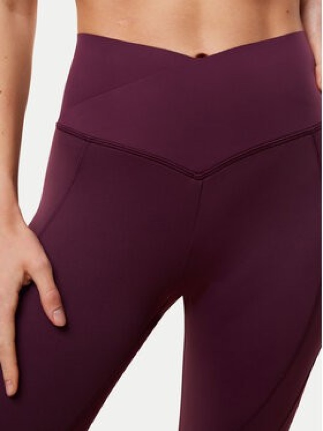 Triumph Legginsy Cardio 10217851 Bordowy Slim Fit
