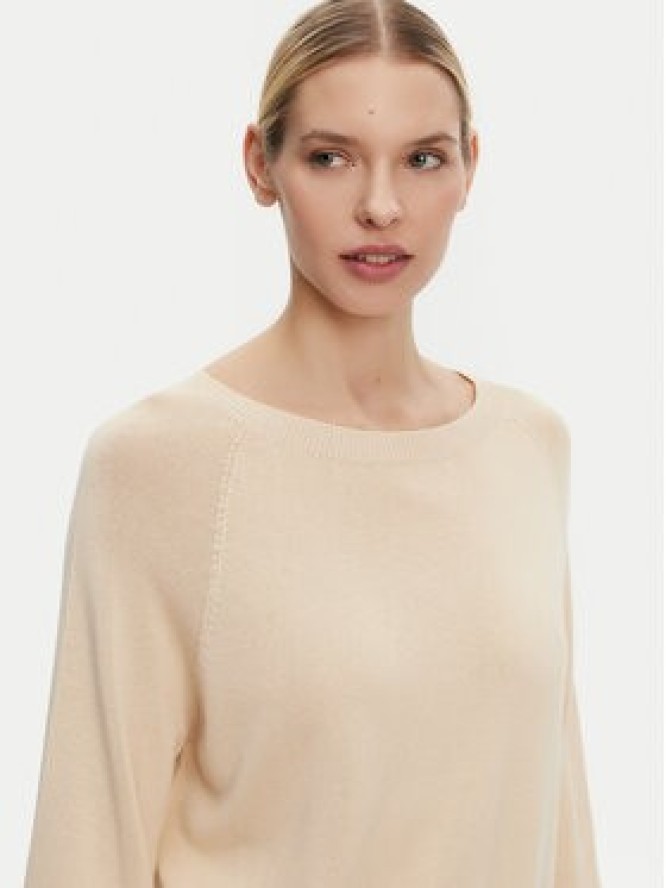 Kontatto Sweter 3M0505C Beżowy Regular Fit