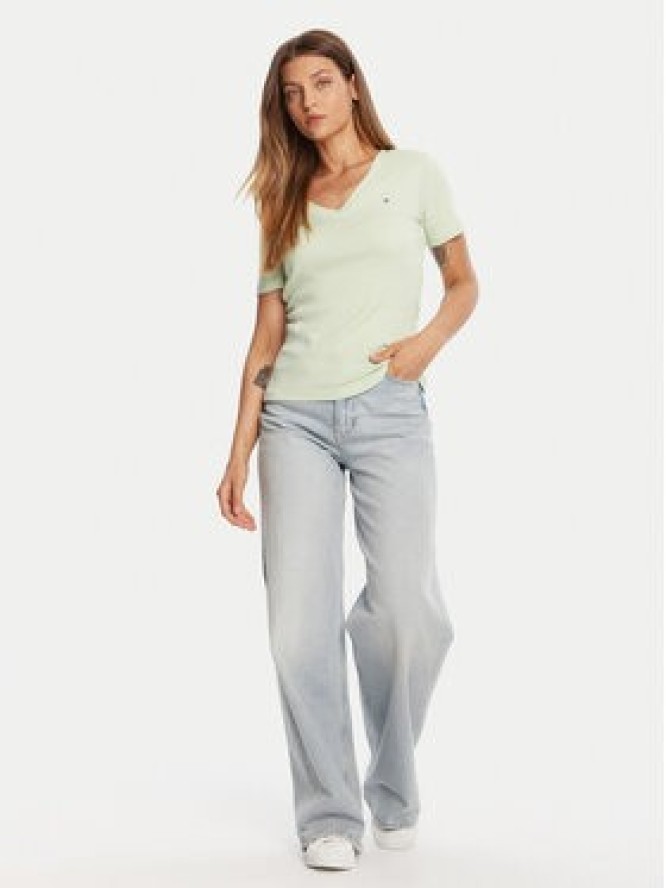 Tommy Hilfiger T-Shirt New Cody WW0WW40584 Zielony Slim Fit