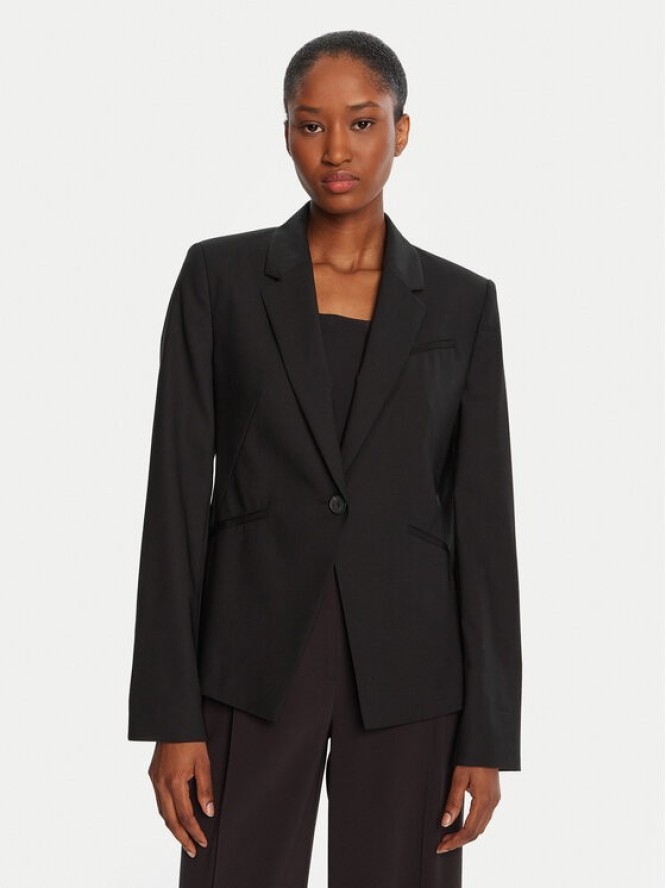 BOSS Marynarka Jia9 50546622 Czarny Slim Fit