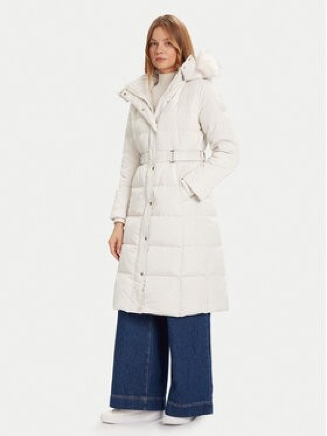 Morgan Kurtka puchowa 252-GSARI Beżowy Regular Fit