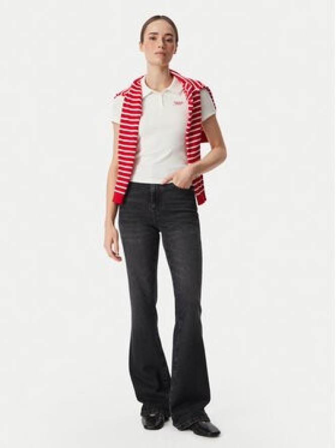 Tommy Jeans Jeansy Sylvia DW0DW23817 Czarny Bootcut Fit
