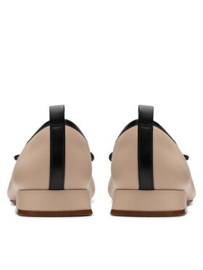 Clarks Baleriny Ubree15 Poppy 26181329 Beżowy