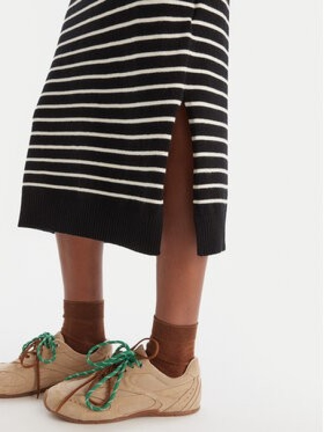 Roxy Sukienka dzianinowa Cool Waves SD ERJKD03536 Czarny Regular Fit