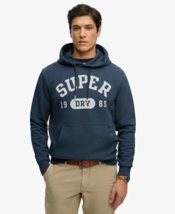 superdry Bluza Athletic Essentials – luźny krój, bawełna i poliester z