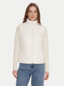 United Colors Of Benetton Bezrękawnik 2TWDDJ00V Écru Slim Fit