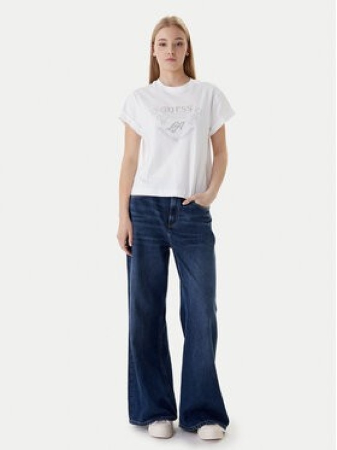 Guess T-Shirt W6RI30 I3Z14 Biały Regular Fit
