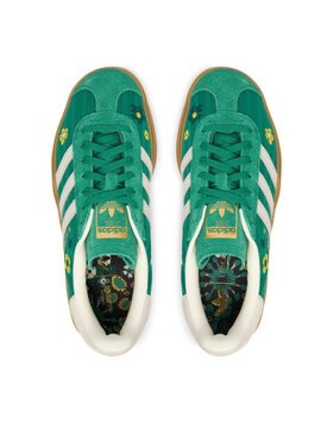 adidas Sneakersy Gazelle Bold IH1920 Zielony
