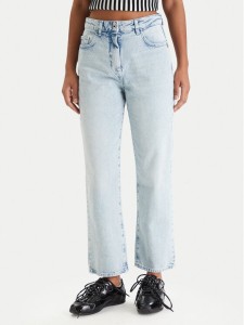 Patrizia Pepe Jeansy 8P0803/D1WZB-CB01 Niebieski Regular Fit