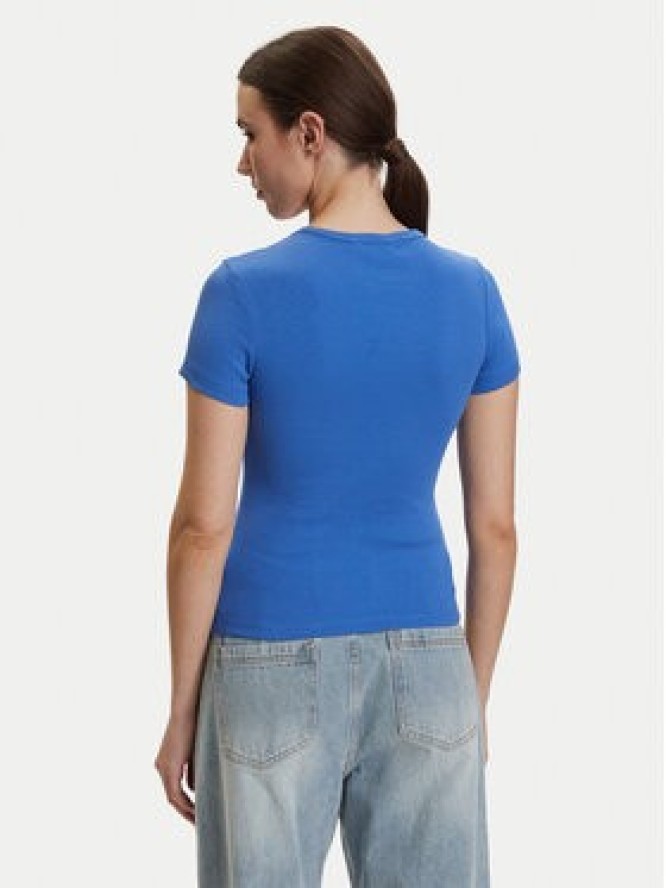 Tommy Jeans T-Shirt DW0DW17881 Niebieski Slim Fit