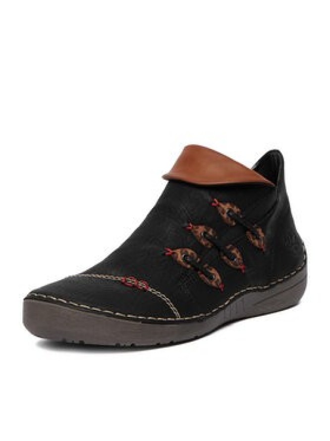 Rieker Botki CEO-72581-00 Czarny