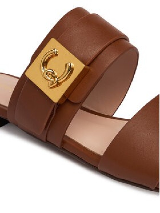 Coccinelle Klapki C-Me E4 U7Q 17 01 01 Brązowy