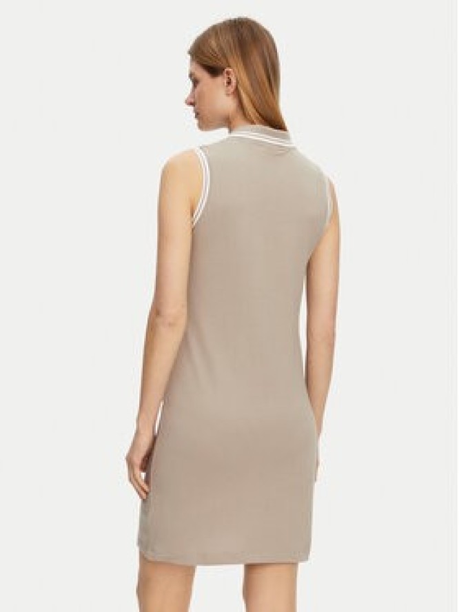 Guess Sukienka codzienna V5GK04 KCOK1 Khaki Regular Fit