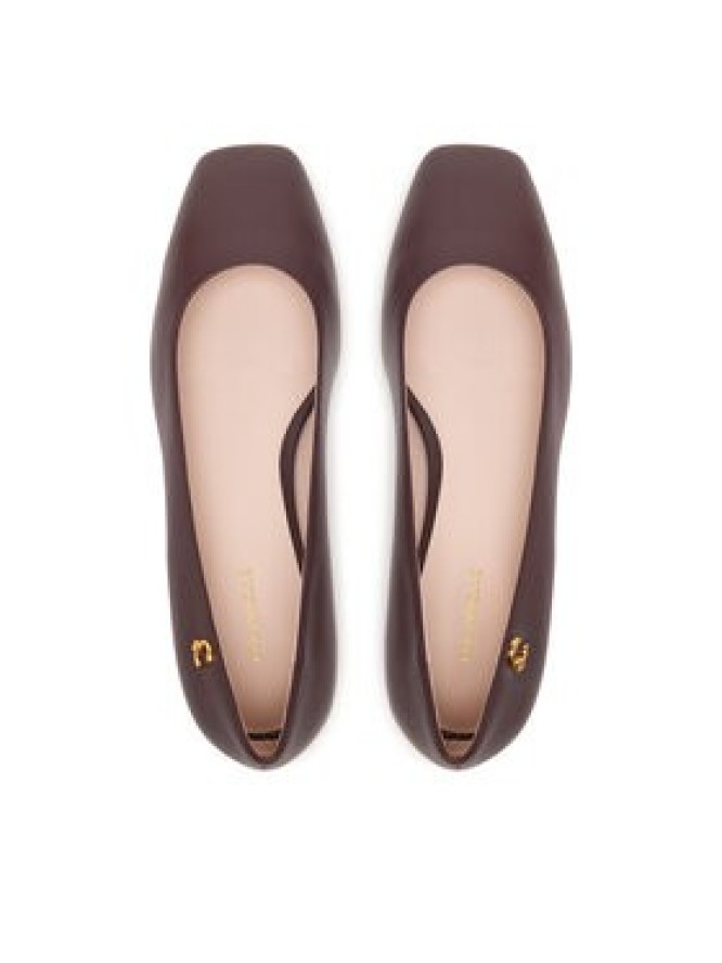 Coccinelle Baleriny C-Everyday Smo E4 U1L 19 01 01 Bordowy