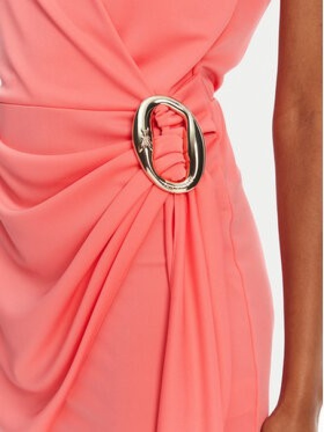 Patrizia Pepe Sukienka koktajlowa 2A2918/J280-R854 Koralowy Regular Fit