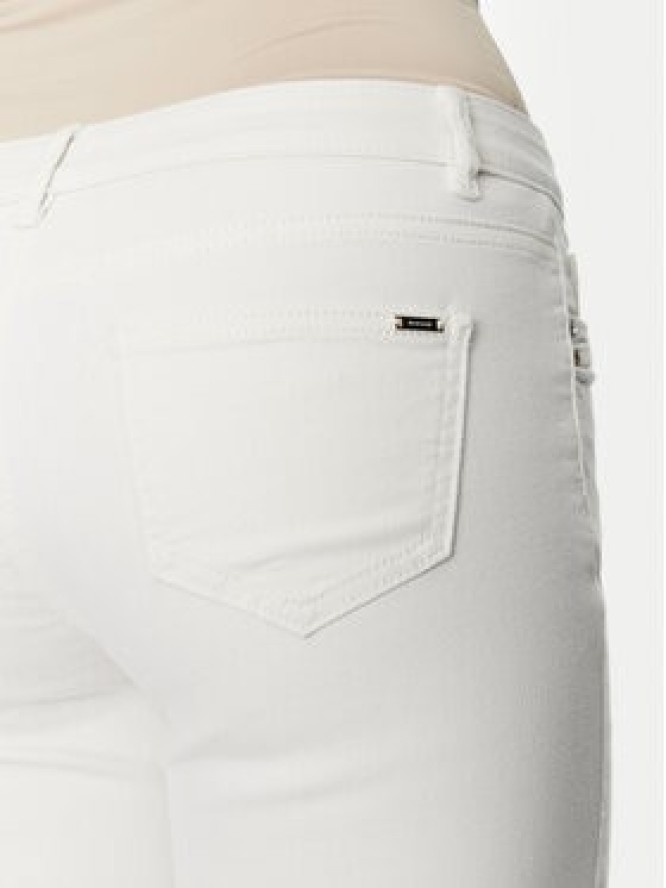 Morgan Jeansy 211-PETRA1 Biały Skinny Fit