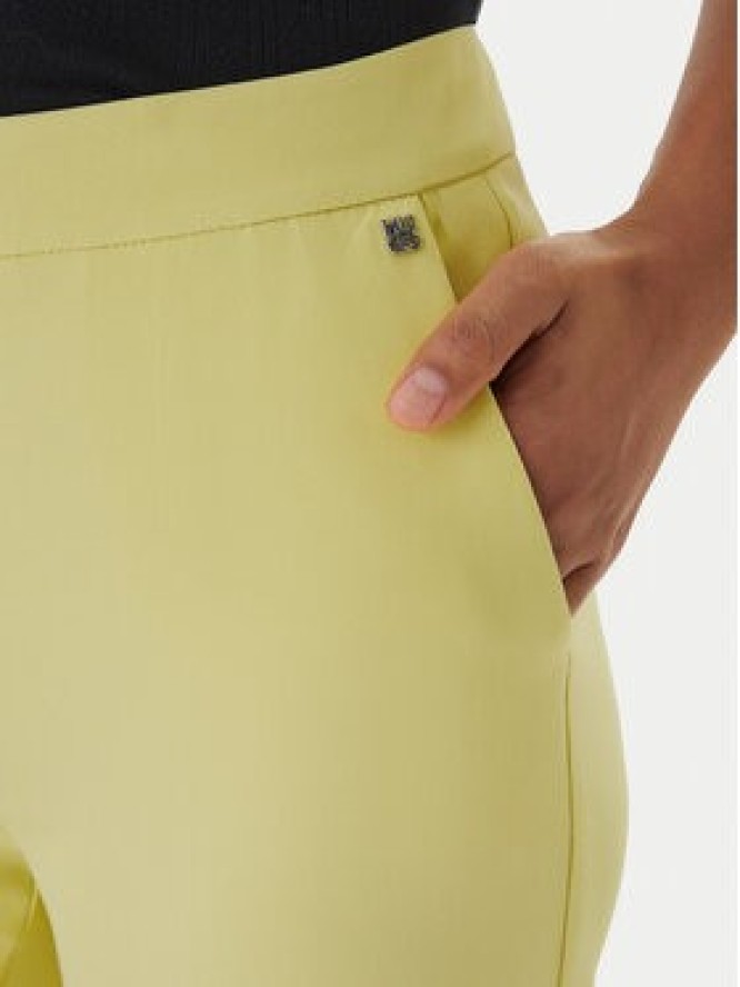 HUGO Spodnie materiałowe Hagonia-1 50539991 Żółty Slim Fit