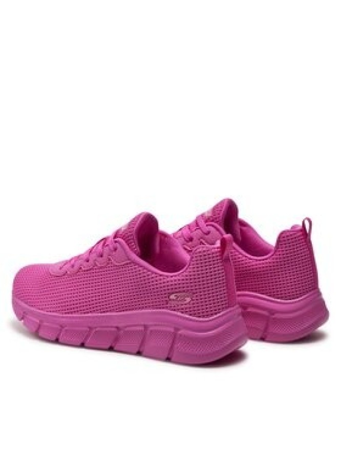 Skechers Sneakersy Bobs B Flex-Visionary Essence 117346/HPK Różowy