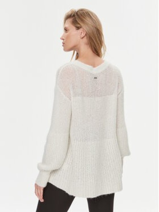 Boss Sweter Fuoline 50493836 Écru Regular Fit