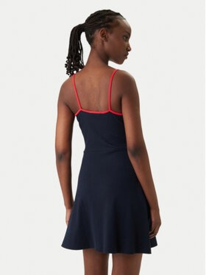 Tommy Jeans Sukienka codzienna DW0DW22335 Granatowy Slim Fit