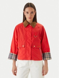 Barbour Kurtka przejściowa Mackworth LCA0398RE51 Czerwony Regular Fit