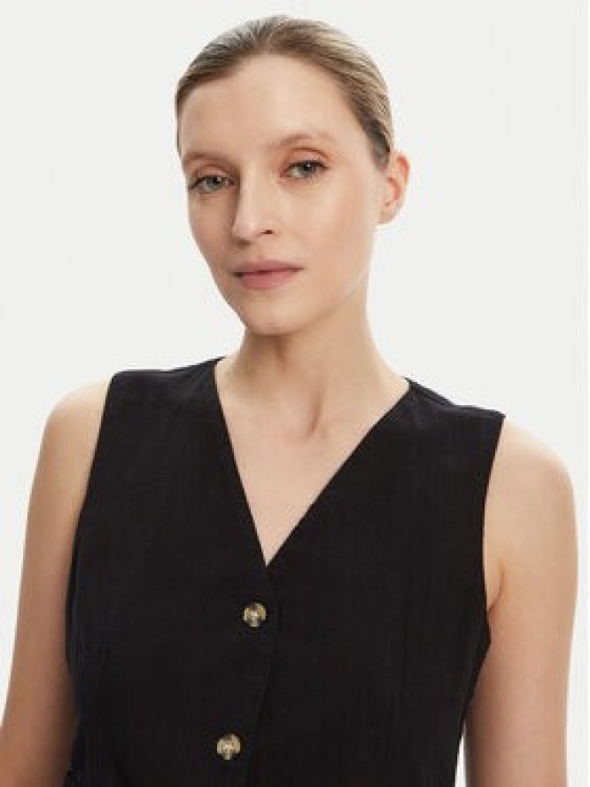 Vero Moda Kamizelka Caia 10333795 Czarny Regular Fit