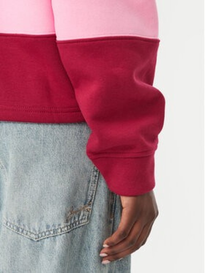 Roxy Bluza Lineup ERJFT05113 Różowy Oversize