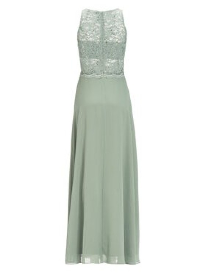 Swing Sukienka wieczorowa 5AI01400 Zielony Regular Fit