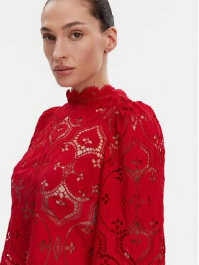 Morgan Bluzka 251-OMBRE Czerwony Regular Fit