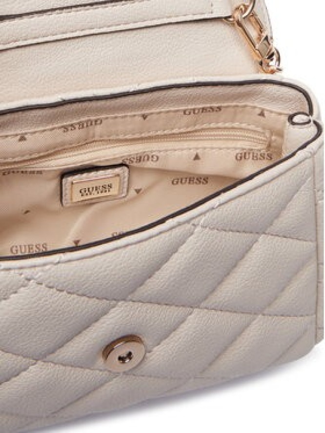Guess Torebka Frances Mini HWQG22 41780 Kremowy