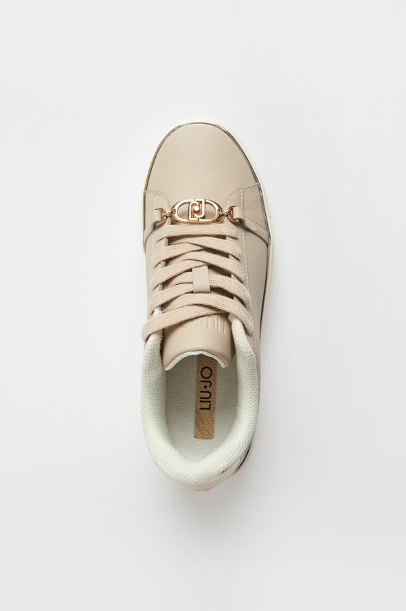 Sneakersy damskie skórzane LIU JO