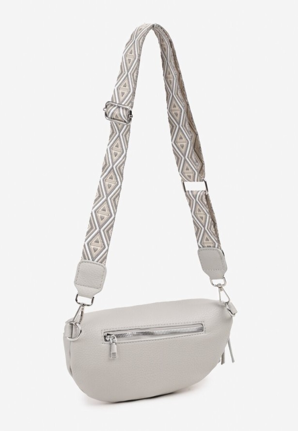 Szara Nerka z Ozdobnym Regulowanym Paskiem Delarion